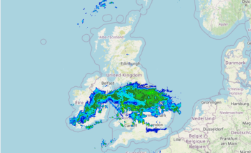 UK rain radar