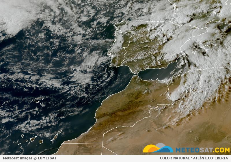 Última imagem Meteosat disponível