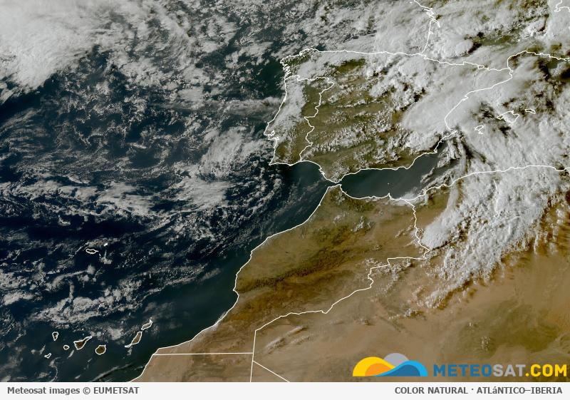 Última imagem Meteosat disponível