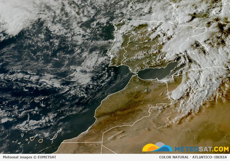 Última imagem Meteosat disponível