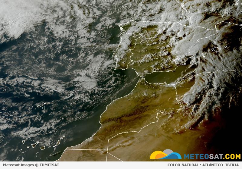 Última imagem Meteosat disponível