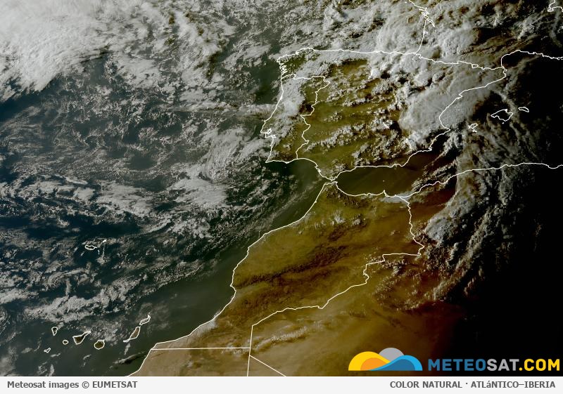 Última imagem Meteosat disponível