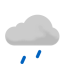 Lluvia débil